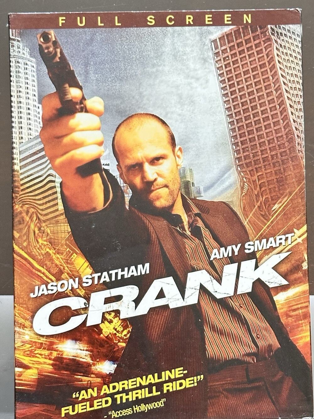 Crank DVD, 2007, Full Frame Edition) Jason Statham & Amy Smart